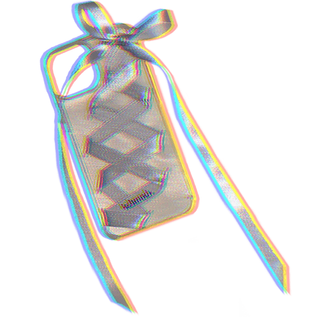 satin ribbon case