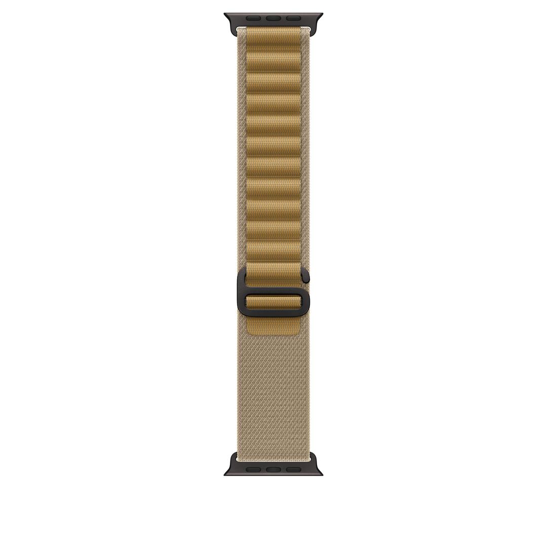 49mm 탠 알파인 루프 - S - 블랙 티타늄 마감
