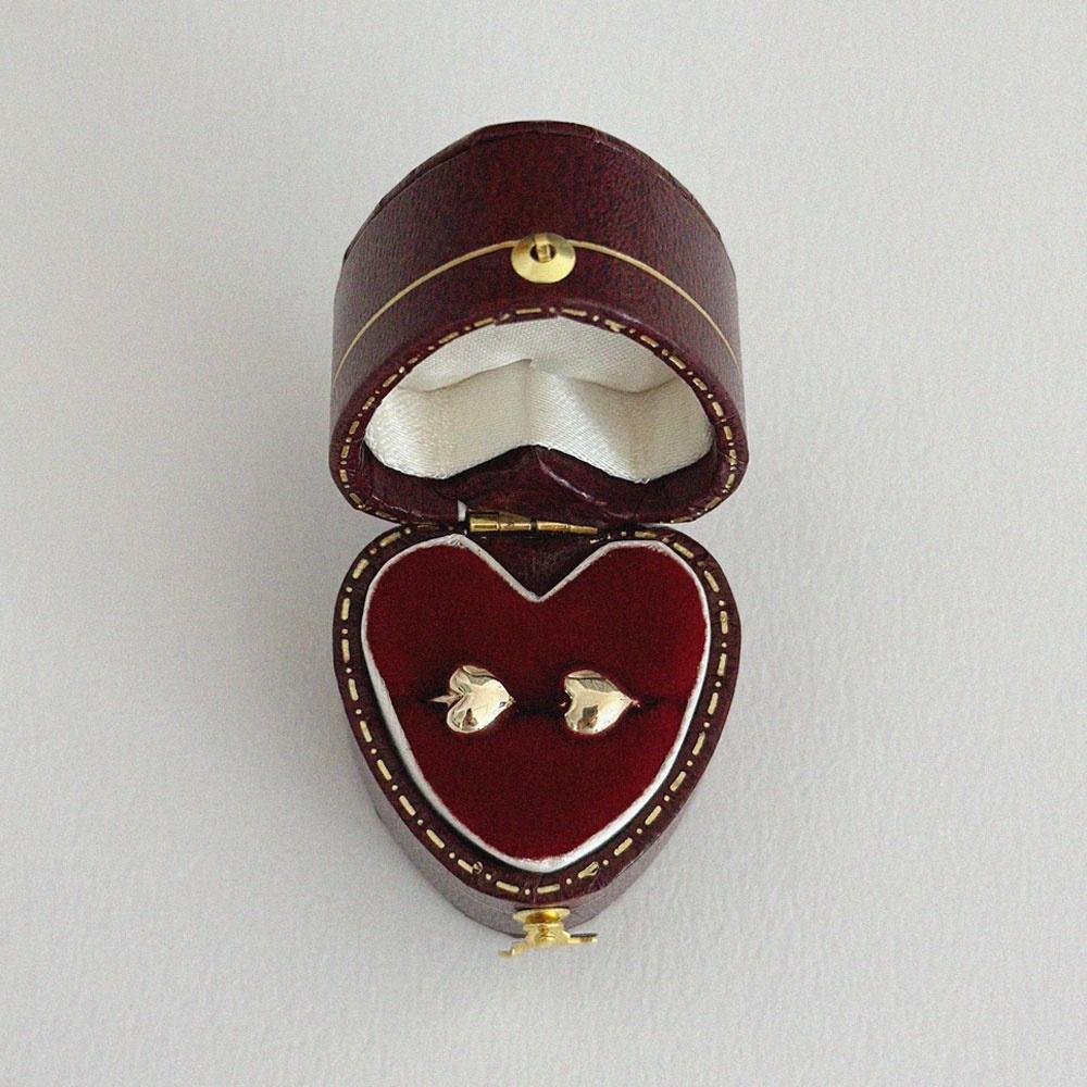 [HAGO 단독판매][14K] Mini heart Hoop Earring