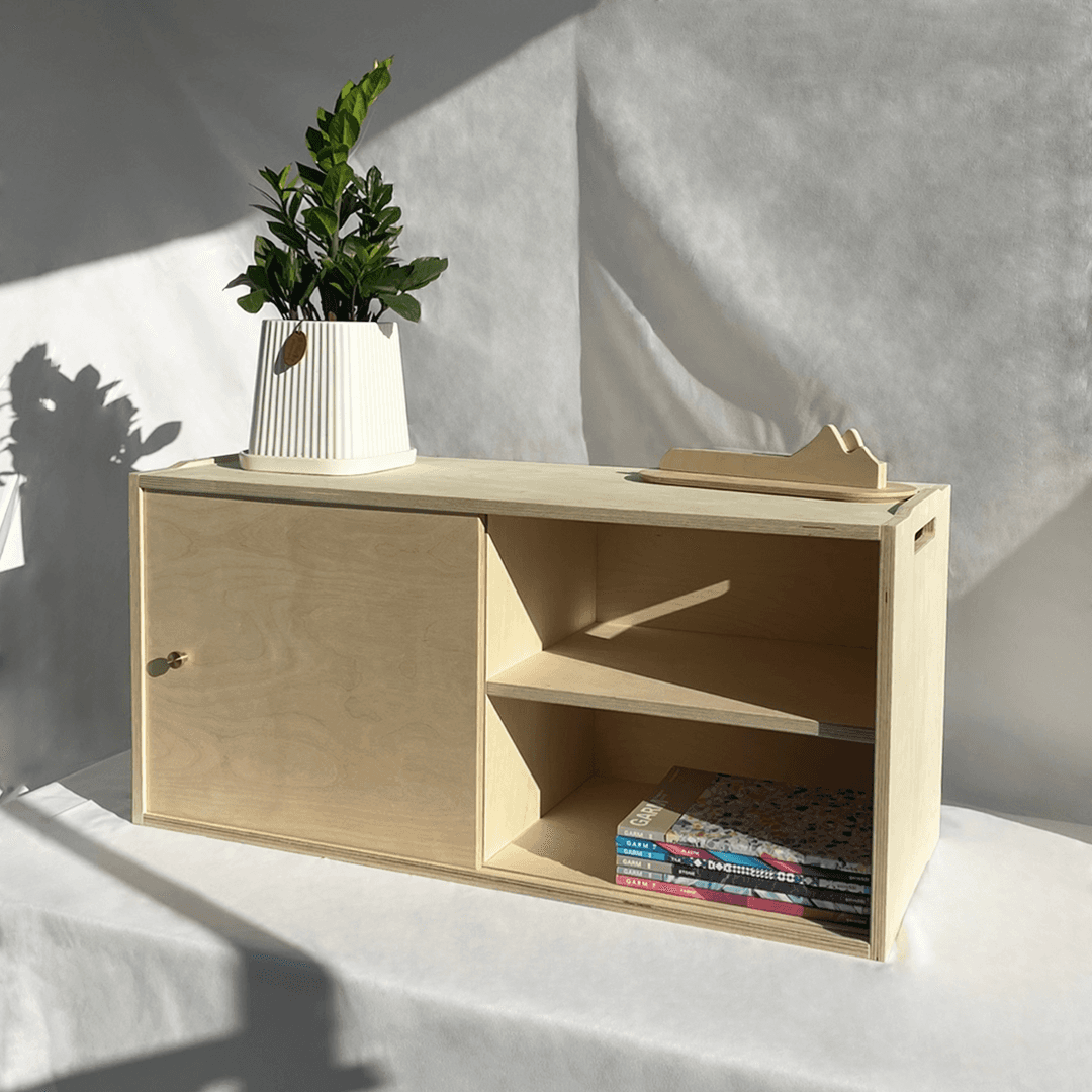 무심재목공소 모듈 수납장 도어형