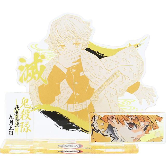 슈에이샤 점프샵 명장면 디오라마 아크릴 스탠드 귀멸의 칼날 굿즈 아가츠마 젠이츠