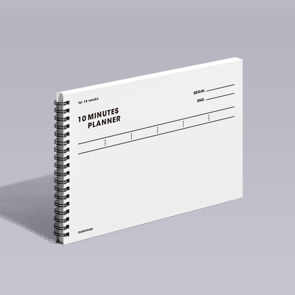 [모트모트] [텐미닛] 16주 플래너 - 화이트 1EA