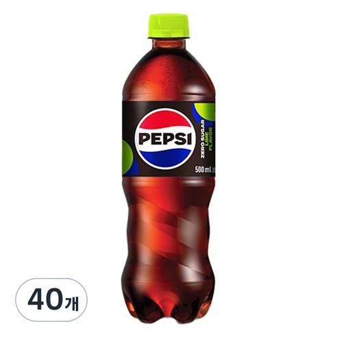 펩시 제로 슈거 라임향, 500ml, 40개 - 음료 | 쿠팡