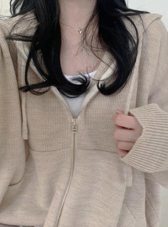 오버니트후드집업 (4color)