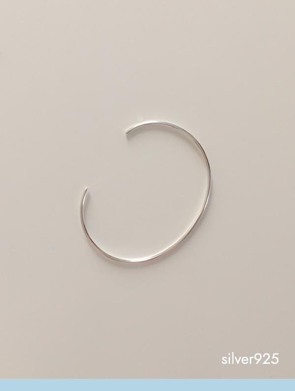 모앳 plain bangle (silver925) *입고지연*