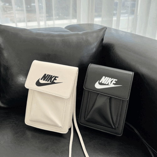 로고 미니 크로스백