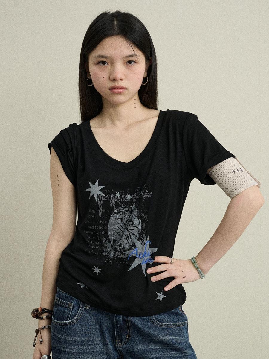 Achihara Sneeze Star 2.0 T-shirt (2color)