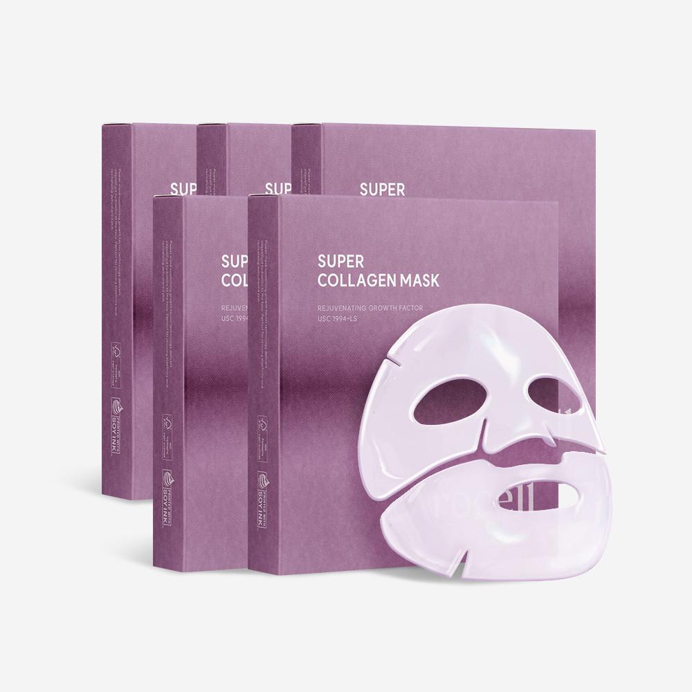 [아로셀] 슈퍼 콜라겐 마스크 5박스 (20매)