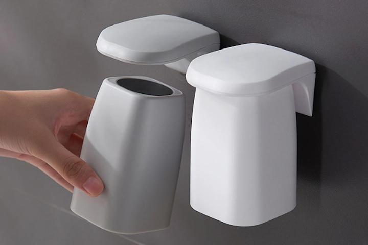 욕실 자석 컵홀더 거꾸로 자석홀더 컵걸이 양치컵걸이 욕실걸이