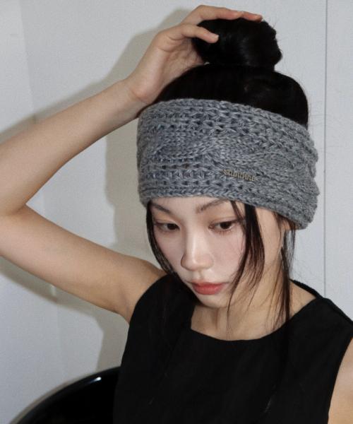 웜 케이블 헤어밴드