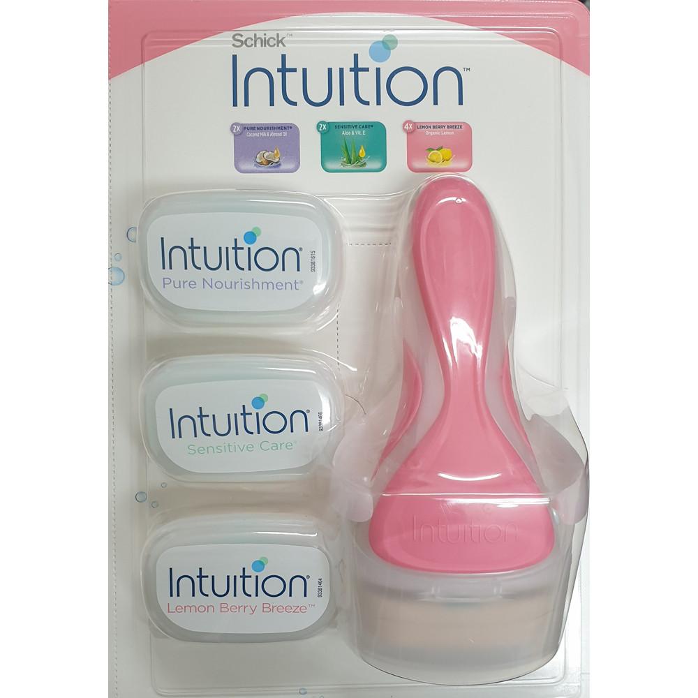 쉬크 인튜이션 제모기 1개 면도날4개 코스트코 올리브영