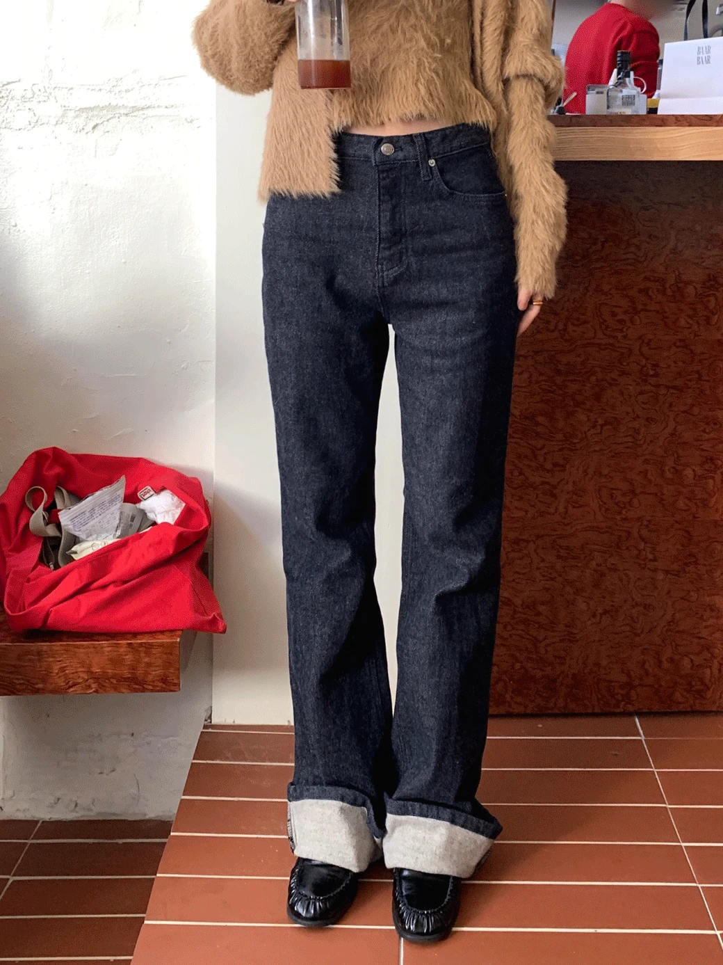 DB. Warm Bootcut Pants