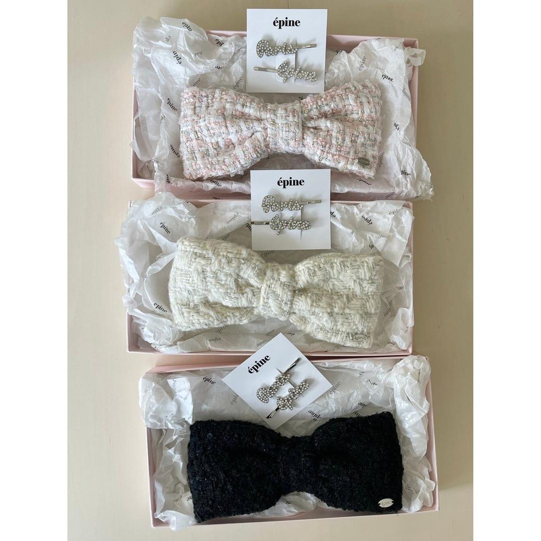 épine barrette & Pin set box （3color）