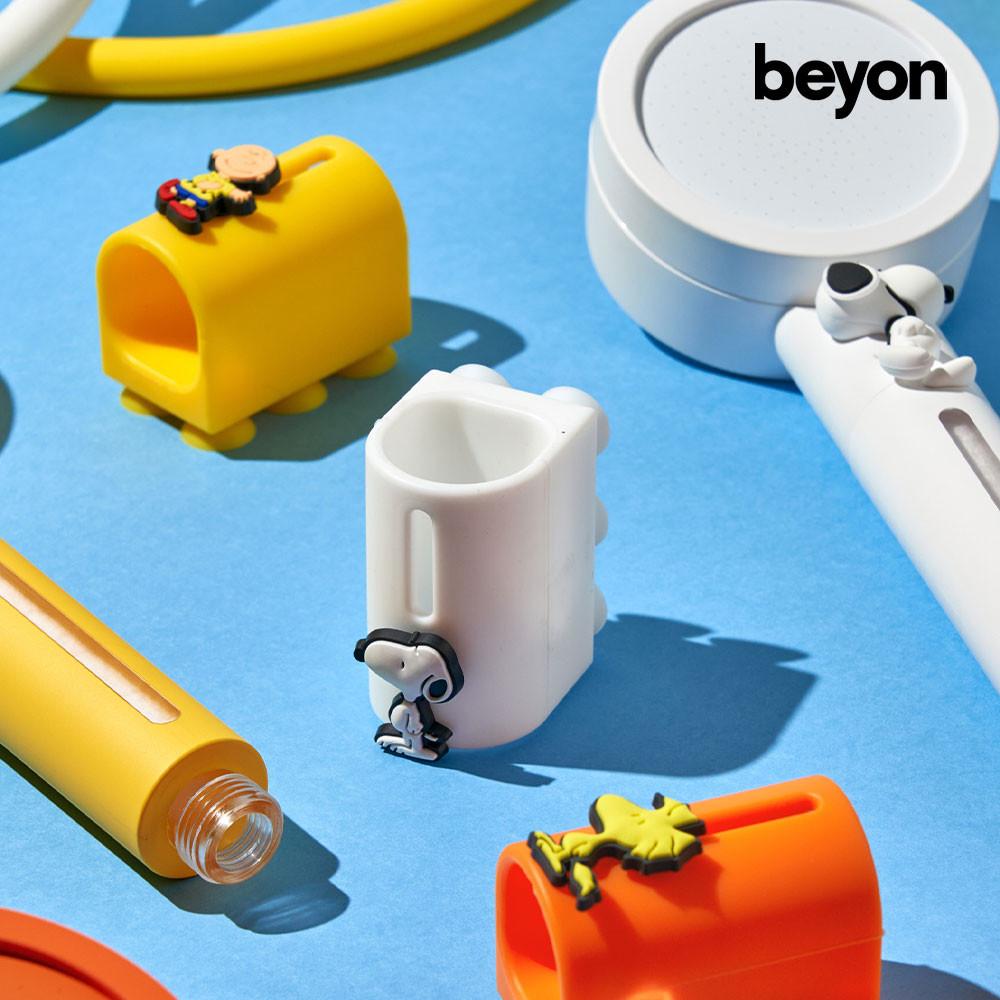 비욘 피너츠 필터 샤워헤드 3종 선택 스누피 찰리브라운 우드스탁 불순물제거필터 염소볼 포함