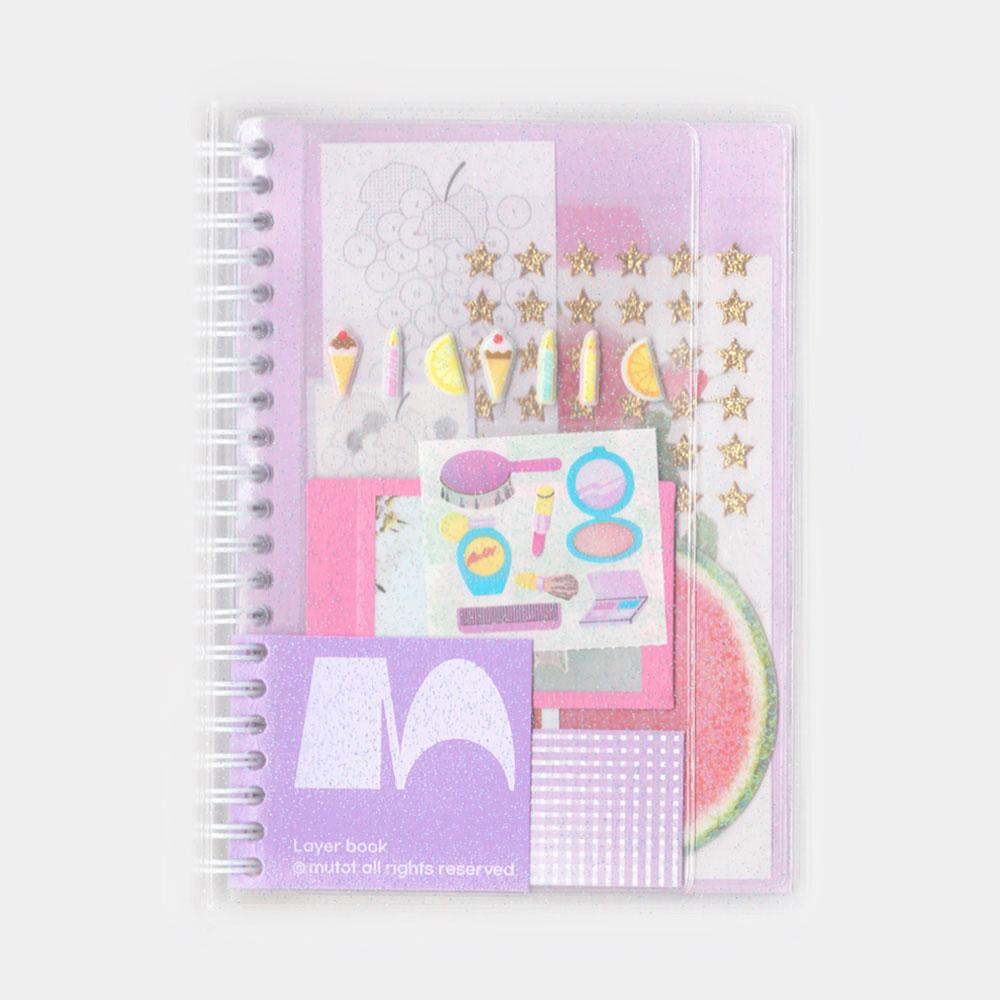 Layer Book★lavender