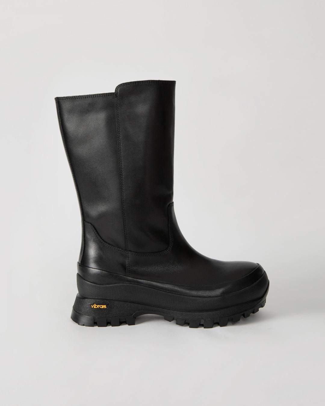 Vibram 비브람 미들 부츠 - black