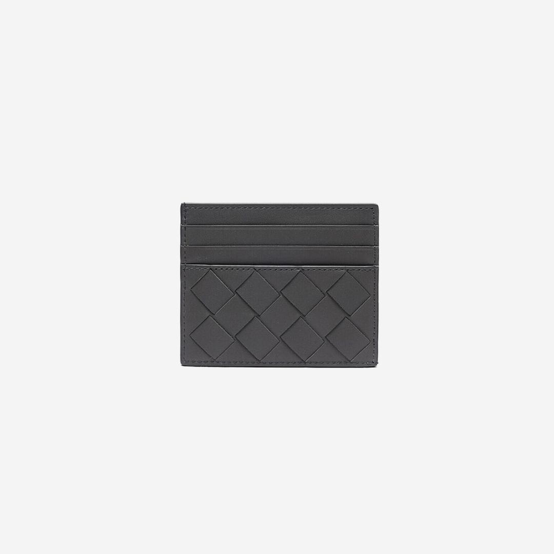 Bottega Veneta Credit Card Case Grey