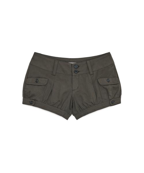 펌킨 플랩 쇼츠 (카키)