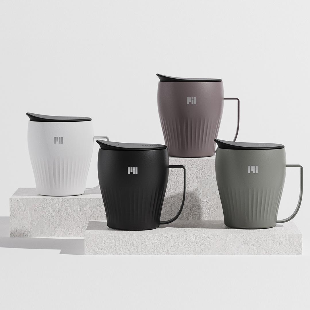 필모아 보온보냉 세라믹 코팅 스텐 머그 텀블러 473ML