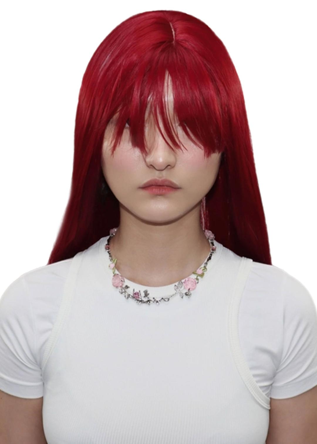 허자보이에이씨씨 ROSE GARDEN NECKLACE (PINK)