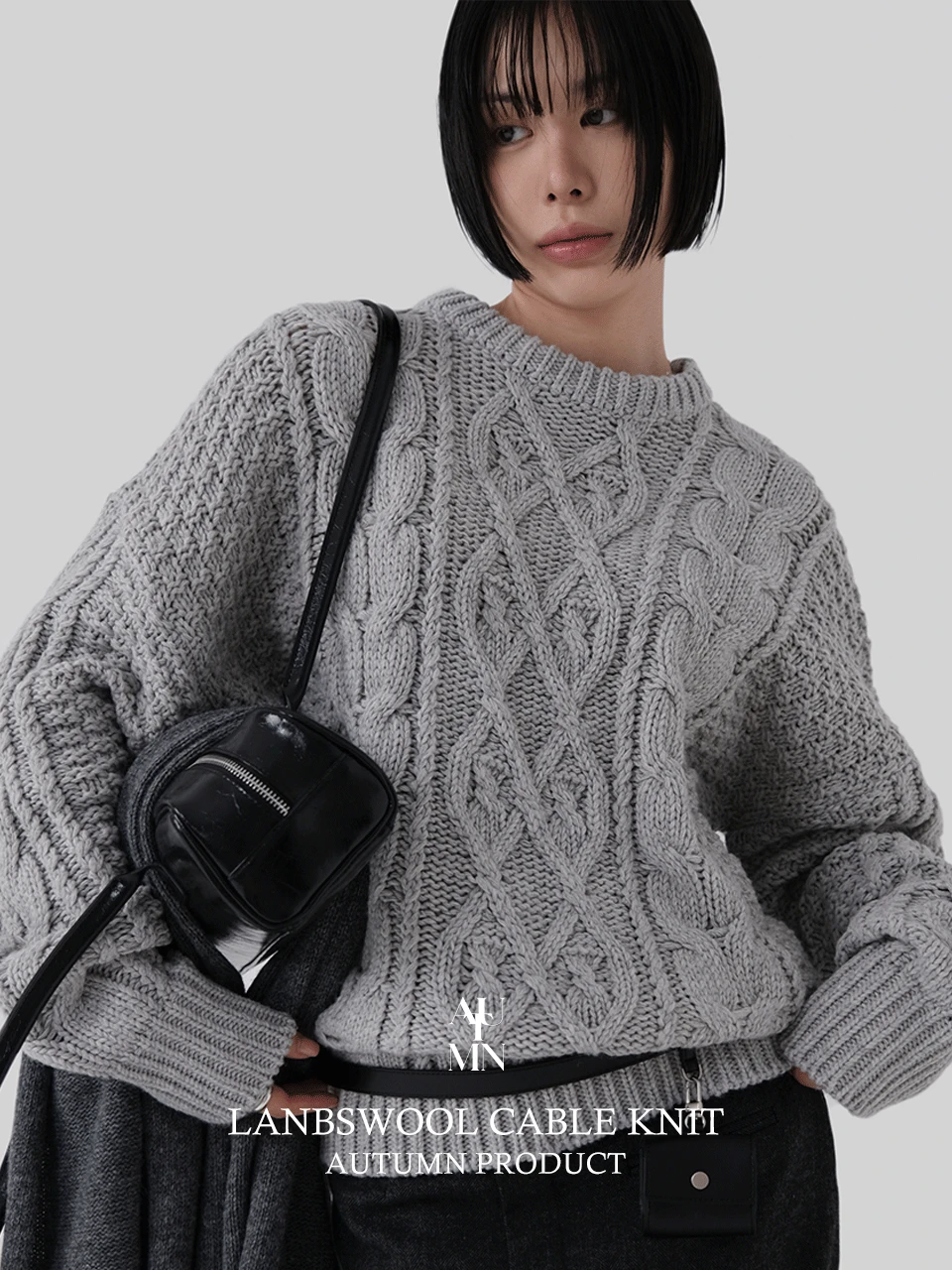 [made]램스울케이블니트