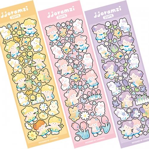 데이지 말랑엘, 튤립 말랑로즈, 라벤더 말랑리사