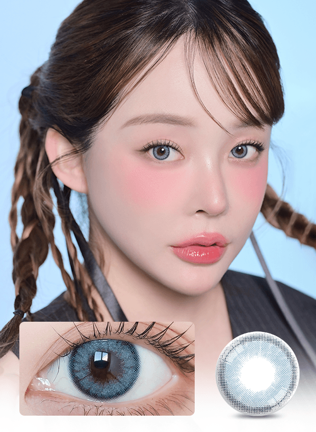 🤍7/1 출시🤍 실루엣 원데이 블루 그레이(10p)