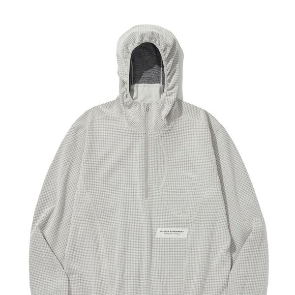 SQUARE FLEECE HOOD PULLOVER_WHITE_WLT024