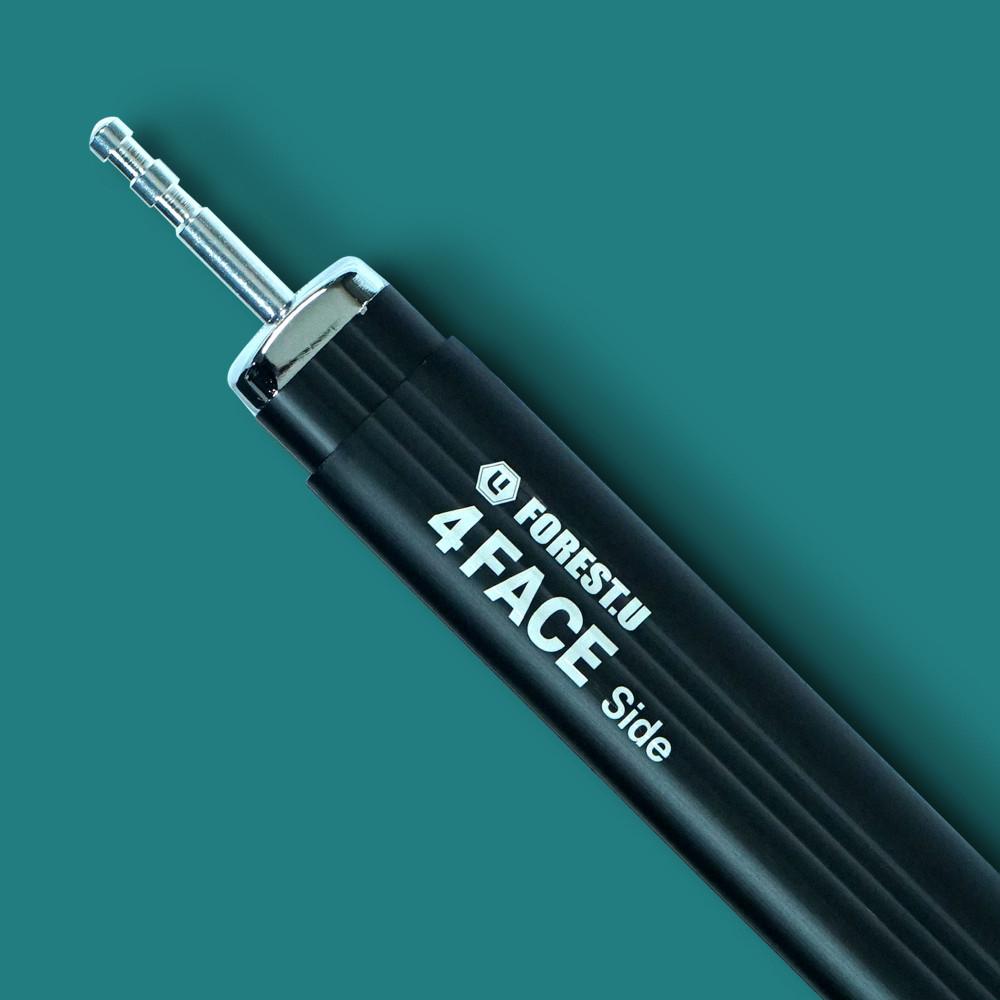 포레스트유 4FACE 슬라이드 타프 폴대 180cm 사이드 알루미늄 듀랄루민 가변