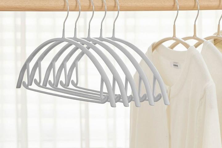 논슬립 어깨뿔방지 옷걸이 50p 4colors (니트/셔츠/정장/맨투맨/바지걸이)