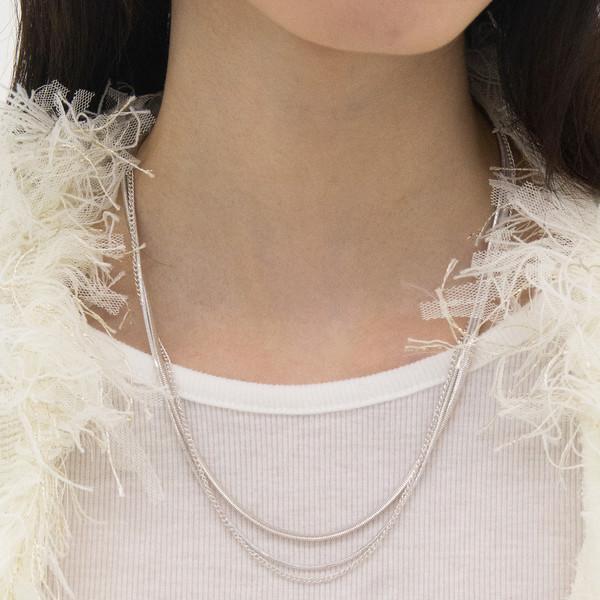 [오후 2시 이전 오늘 출고] Three-Line Layered Necklace