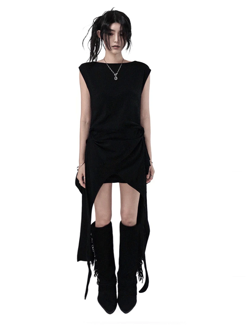 FORM SHIFT BOLERO HALTERSTRAP LAYERED HALF-TOP 폼 시프트 볼레로 홀터 스트랩 레이어드 하프탑