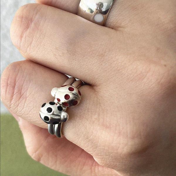 little ladybug ring
