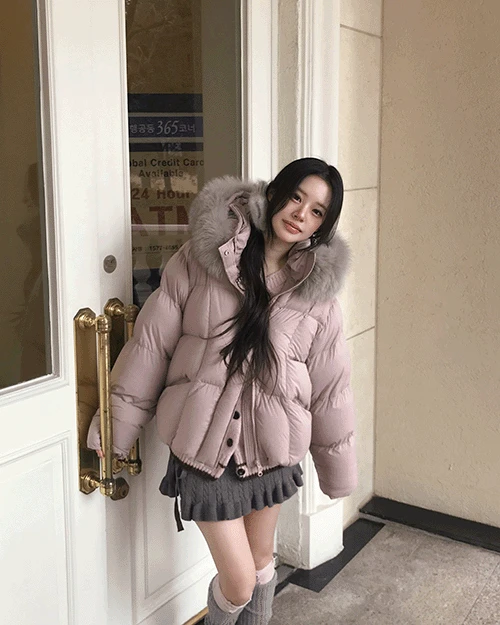 [ 오리털 + 여우털 💎 ] 올리비아 10years 하이 패딩 JP