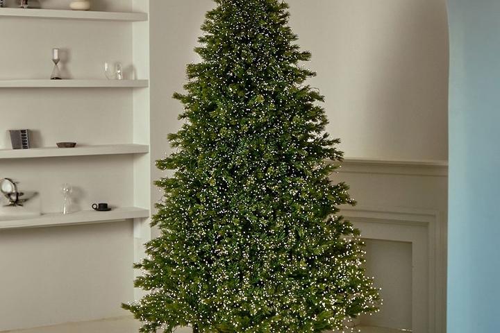 크리스마스 고급 감성 트리 피시본 투톤 무장식 대형 트리 (120~210cm)