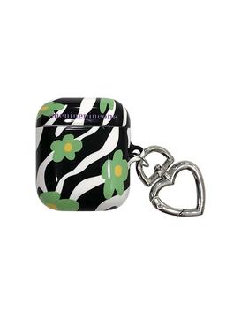 FLORAL ZEBRA AIRPODS CASE