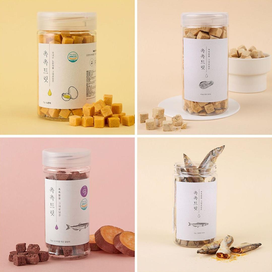 강아지 촉촉트릿 14종 [모음]