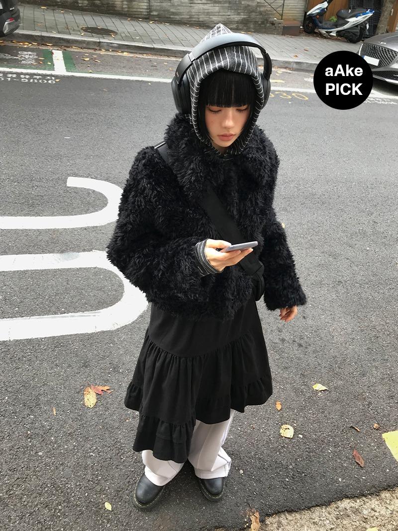 (*당일발송) TEDDY FUR JACKET (3color!)