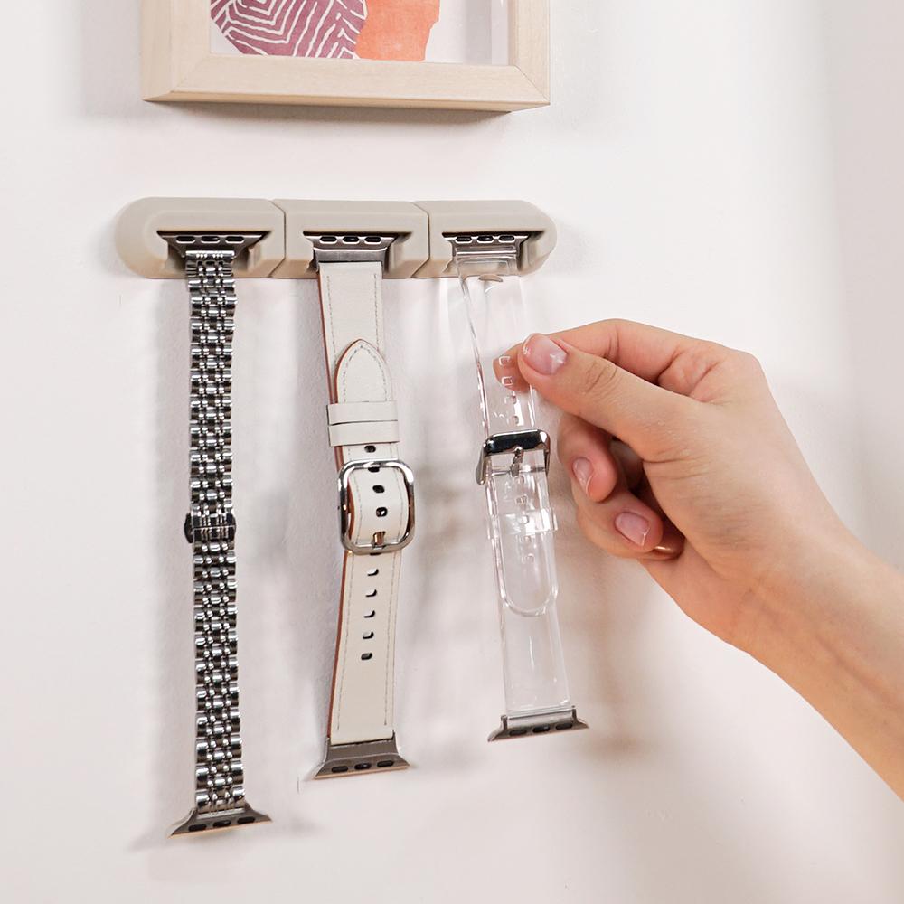 애플워치 스트랩 거치대 시계줄 걸이 밴드 홀더 정리 수납 보관함