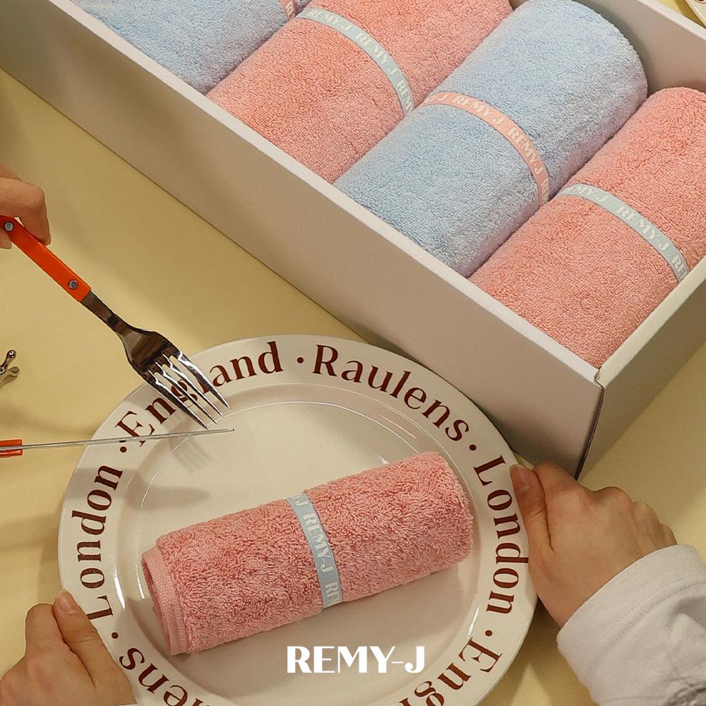 디자인특허받은 레미제이 피푸세트 (4p/혼합구성) 250g/40수/모달수건/텐셀/고중량/예쁜타올