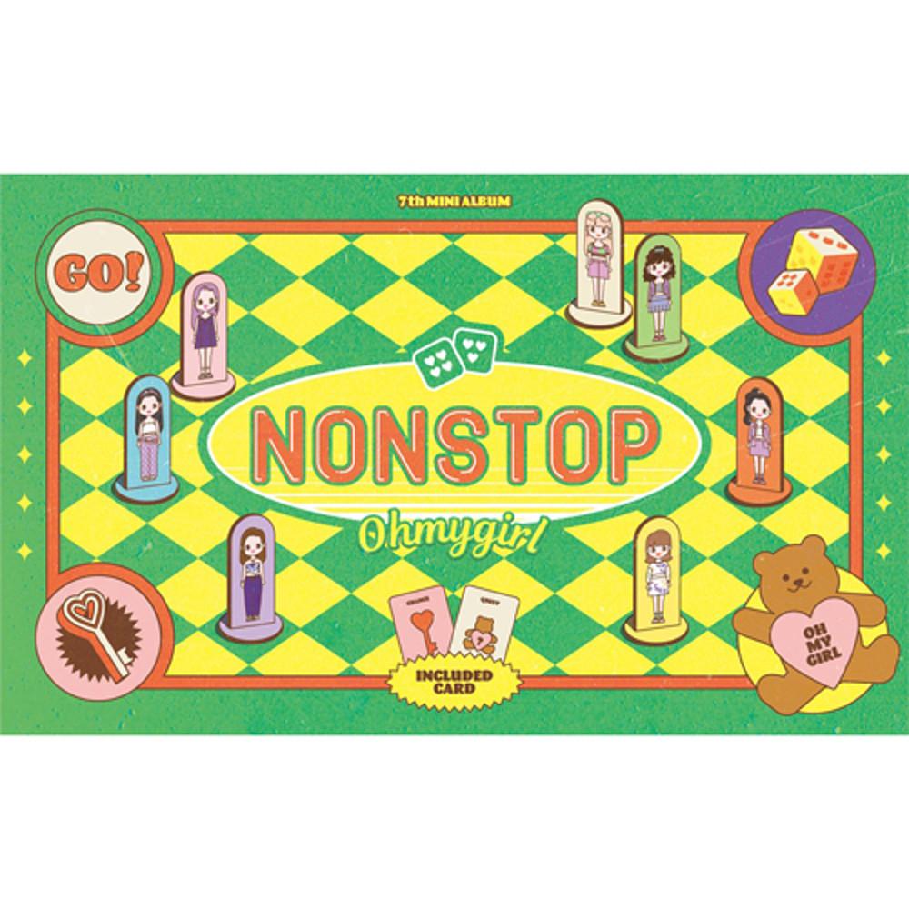 [포스터선택] 오마이걸 OH MY GIRL - 미니7집 NONSTOP 논스톱 살짝 설렜어 앨범