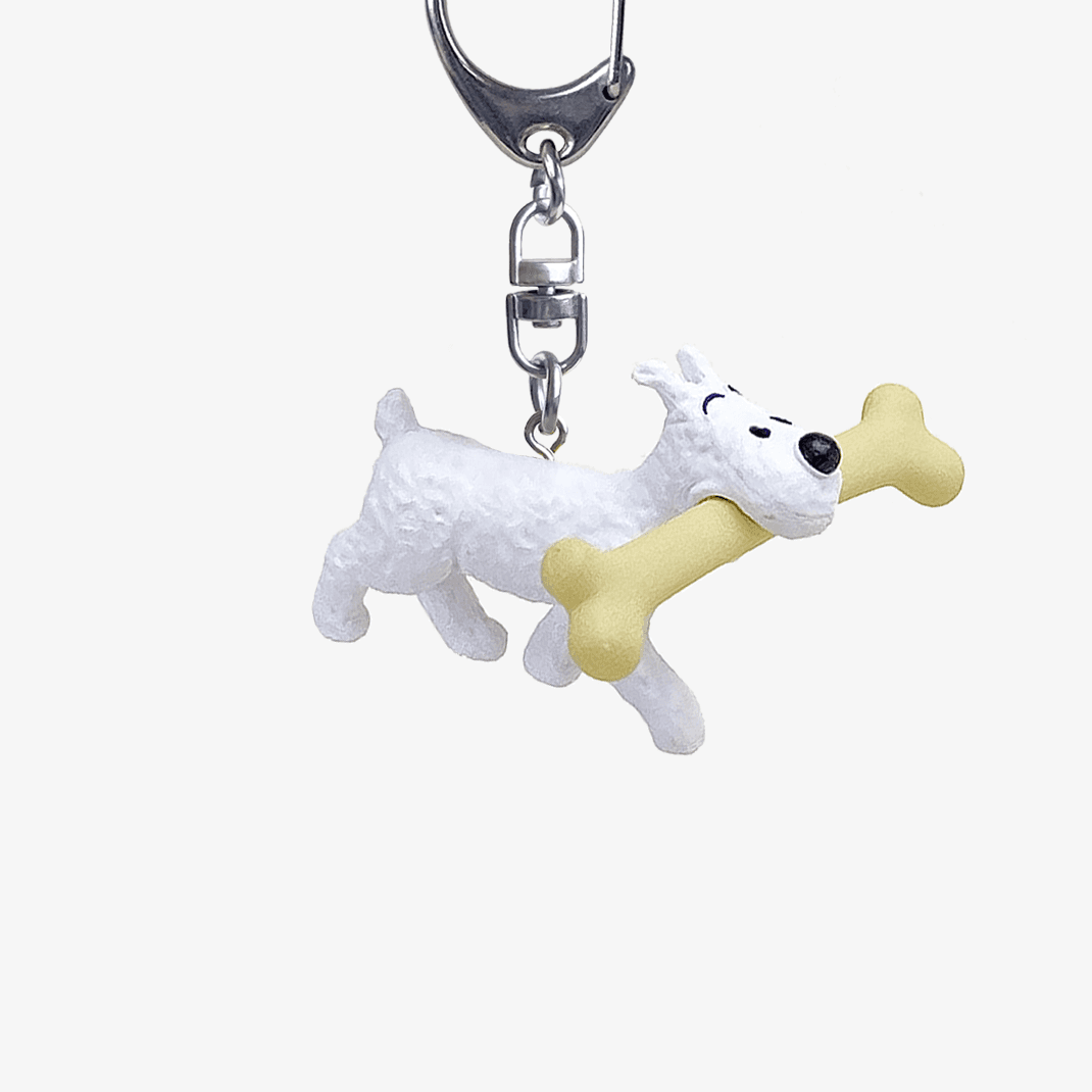 SNOWY WALKING BONE 뼈밀루 키링