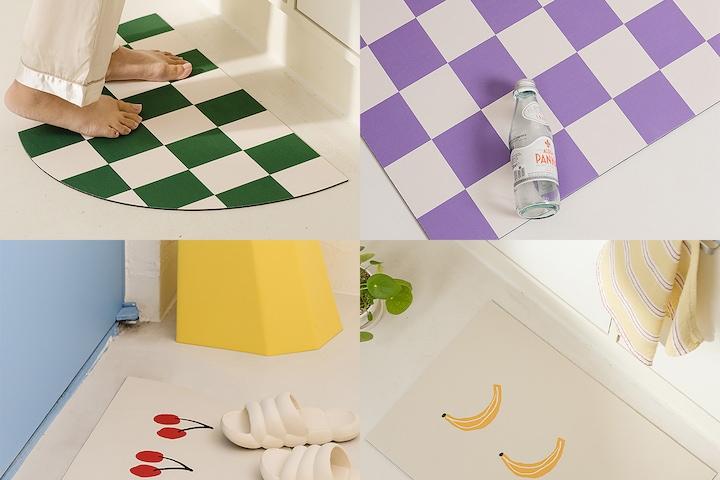 물기 흡수 빨아쓰는 3세대 규조토 발매트 모음전