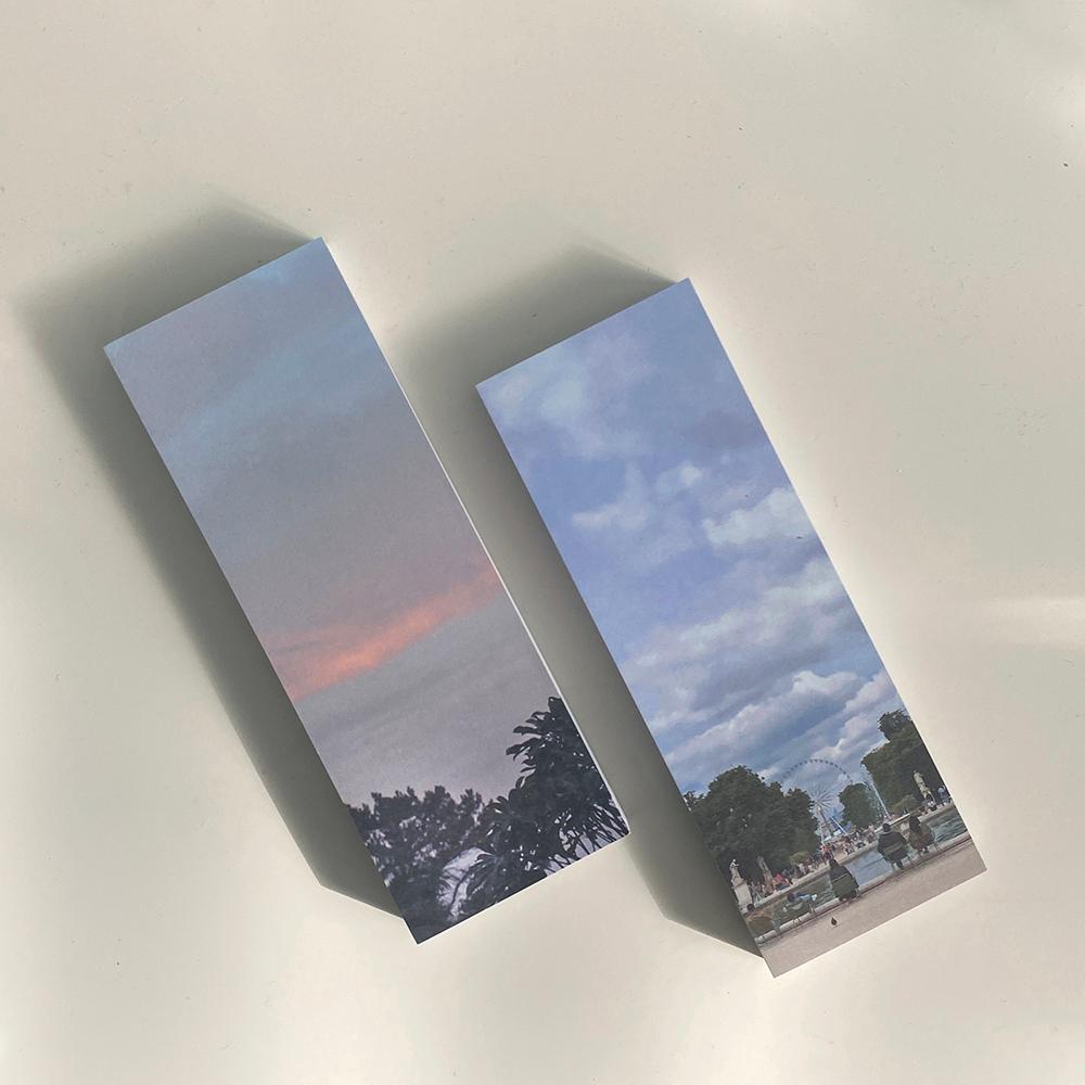 [모멘트스토리지] SLIM MEMO PAD 슬림 메모패드 ( long ver. ) 2종