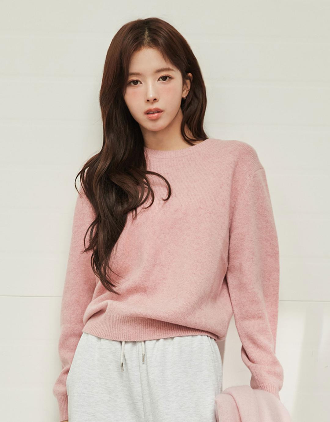 지오다노 [노정의] 메리노울 라운드넥 니트 [9color] 355917