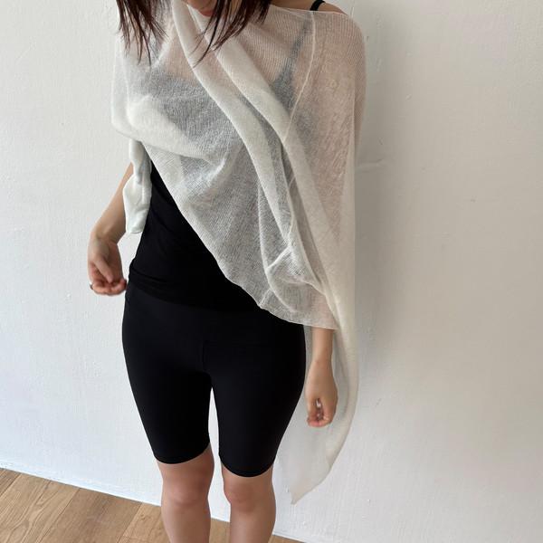 Breeze Knit Cover Up - ivory