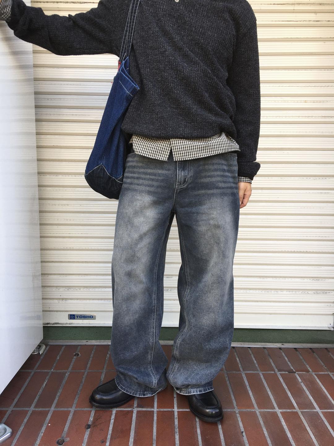 아와이 [데님기획 34900원/재고 소진시 판매종료] 빈티지 워싱 그레이시 데님 팬츠 (3 Size)