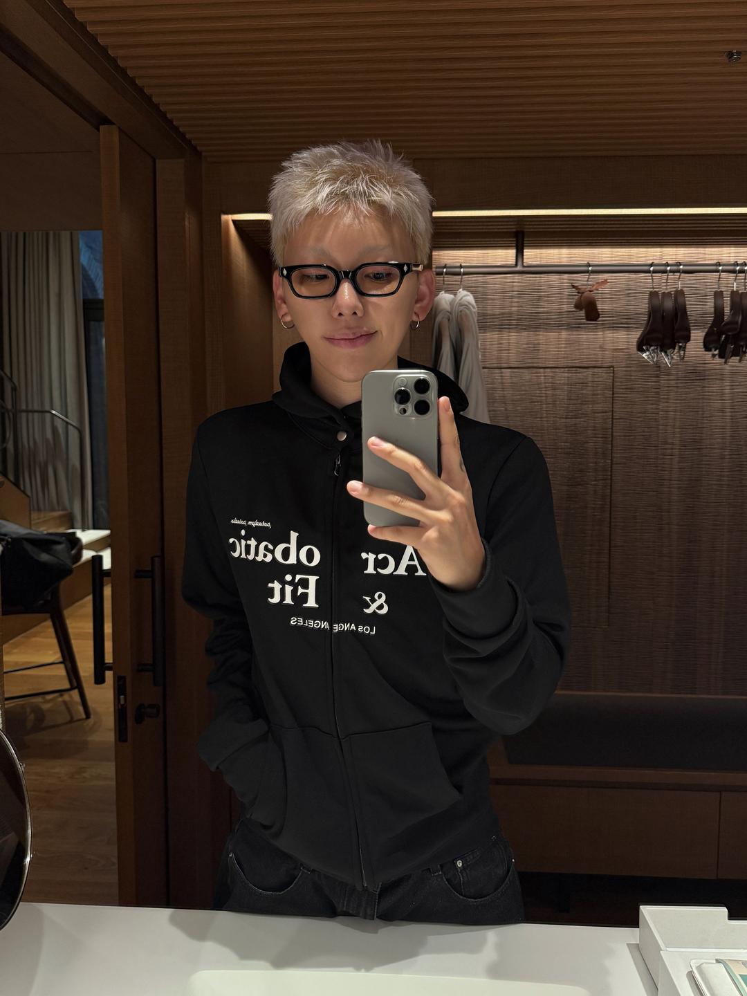 (주문폭주) 크로 슬림핏 스냅 비조 후드집업 3C