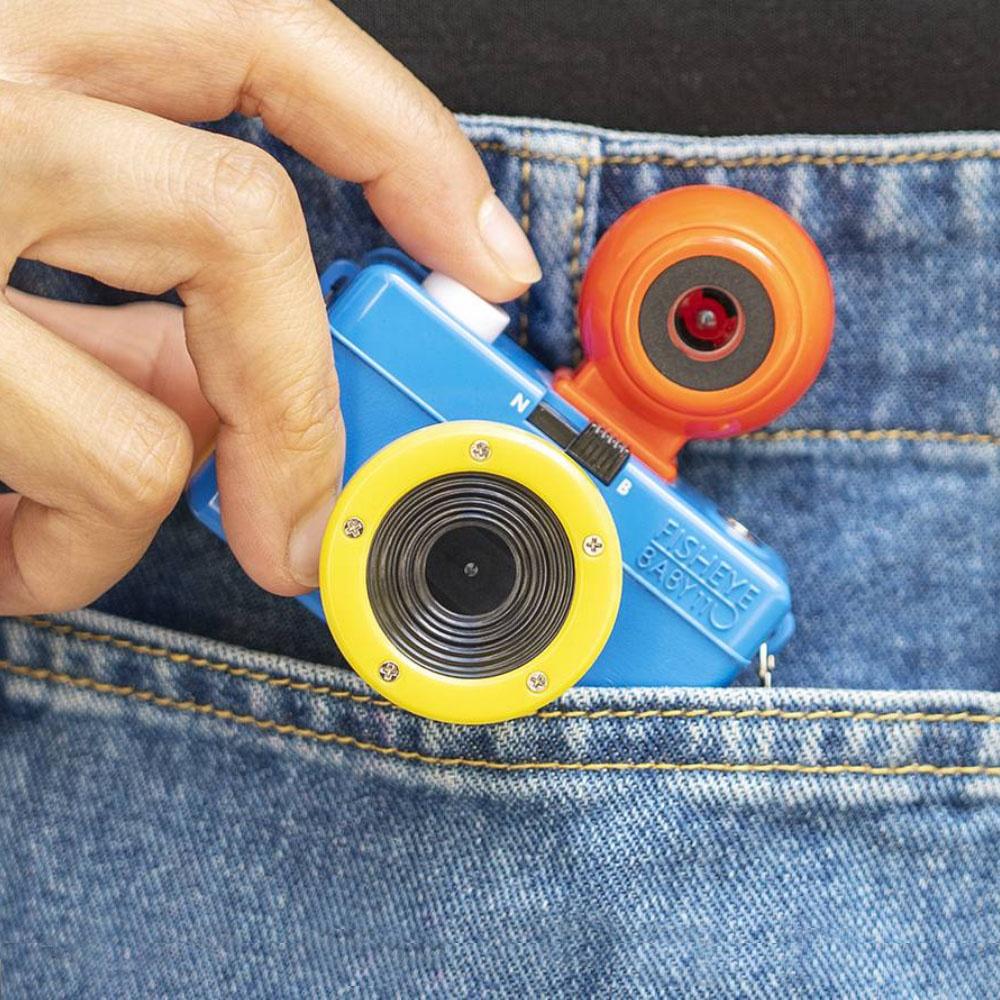로모 110 소형 어안렌즈 카메라 피쉬아이 베이비 (바우하우스) 멀티컬러