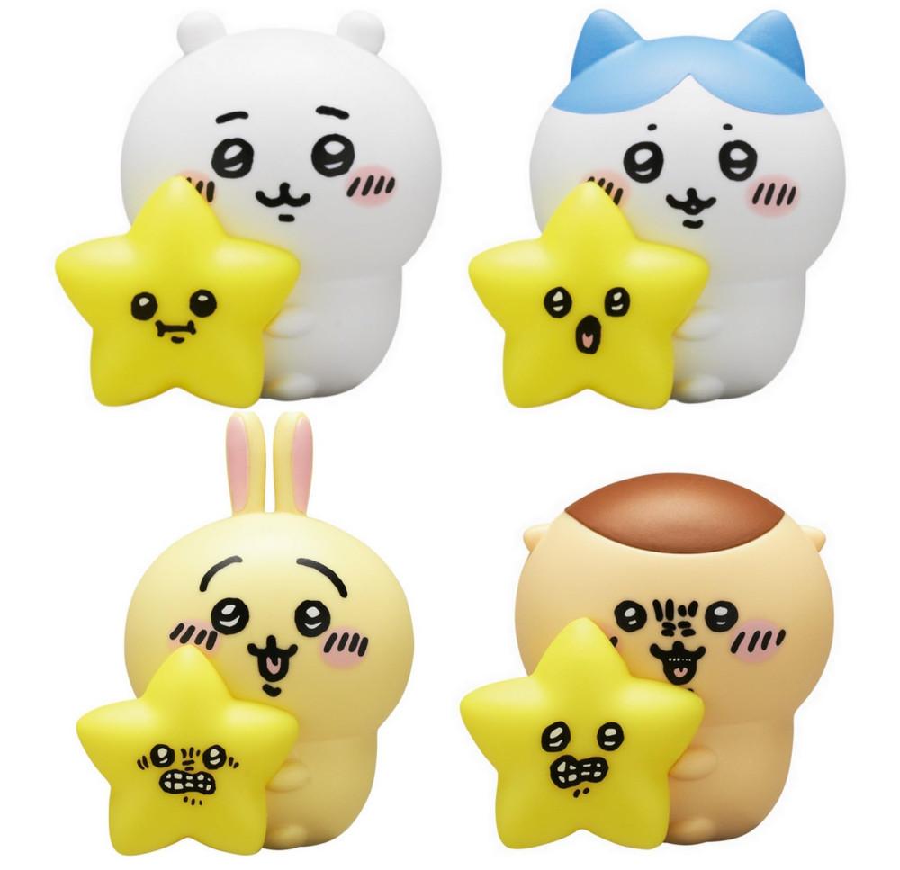 키탄클럽 치이카와 별과 함께 라이트 미니 피규어 가챠 캡슐토이 4종세트